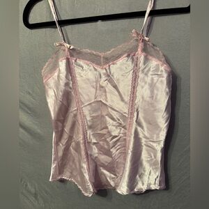 Light pink Bongo tank top Y2K